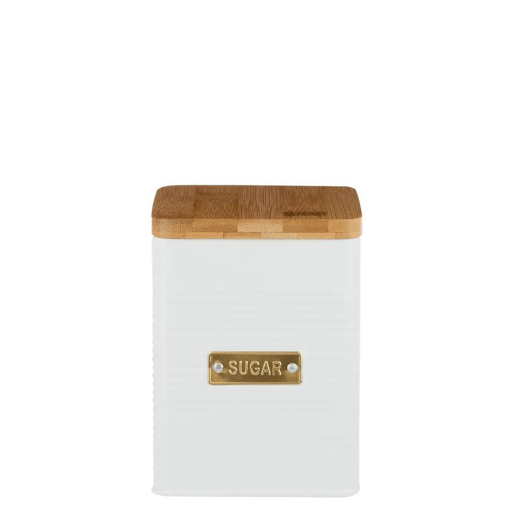 Typhoon White Otto Square Storage Canister